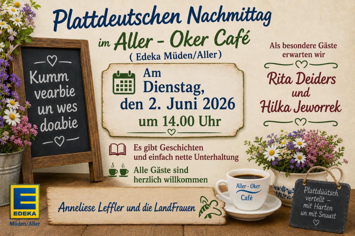 Plattdeutscher Nachmittag am 02.06.2026