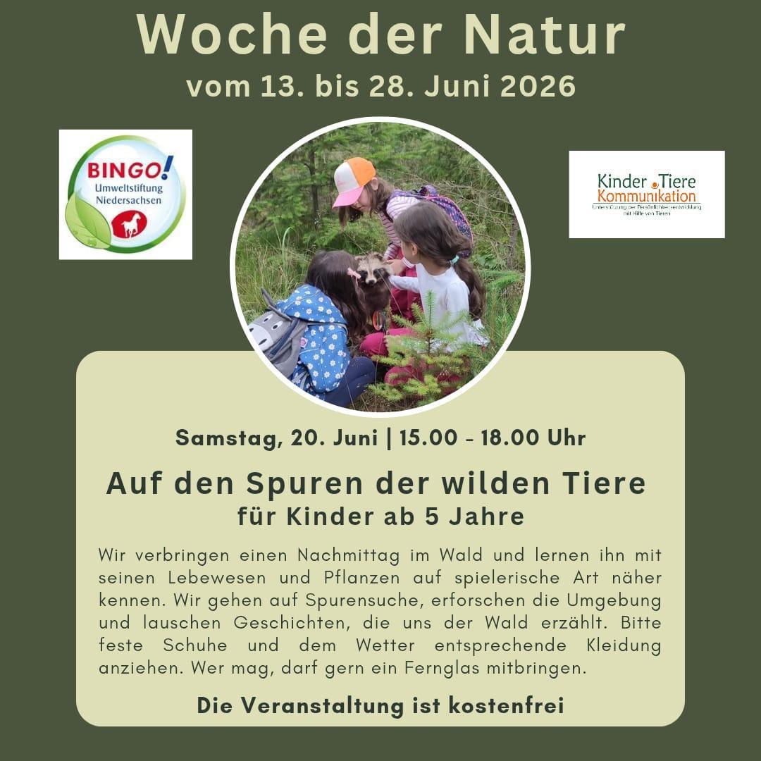 Woche der Natur - Tierhof Bokelberge - Viele kostenfreie Naturangebote für die ganze Familie!