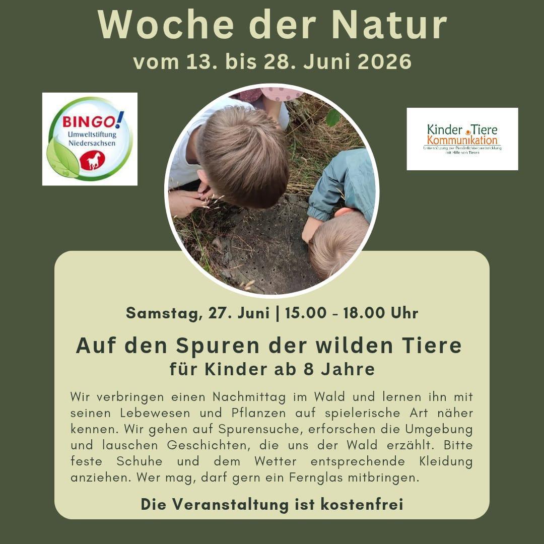 Woche der Natur - Tierhof Bokelberge - Viele kostenfreie Naturangebote für die ganze Familie!