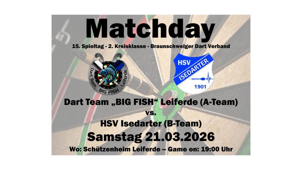 Leiferde: Gipfeltreffen beim Darts