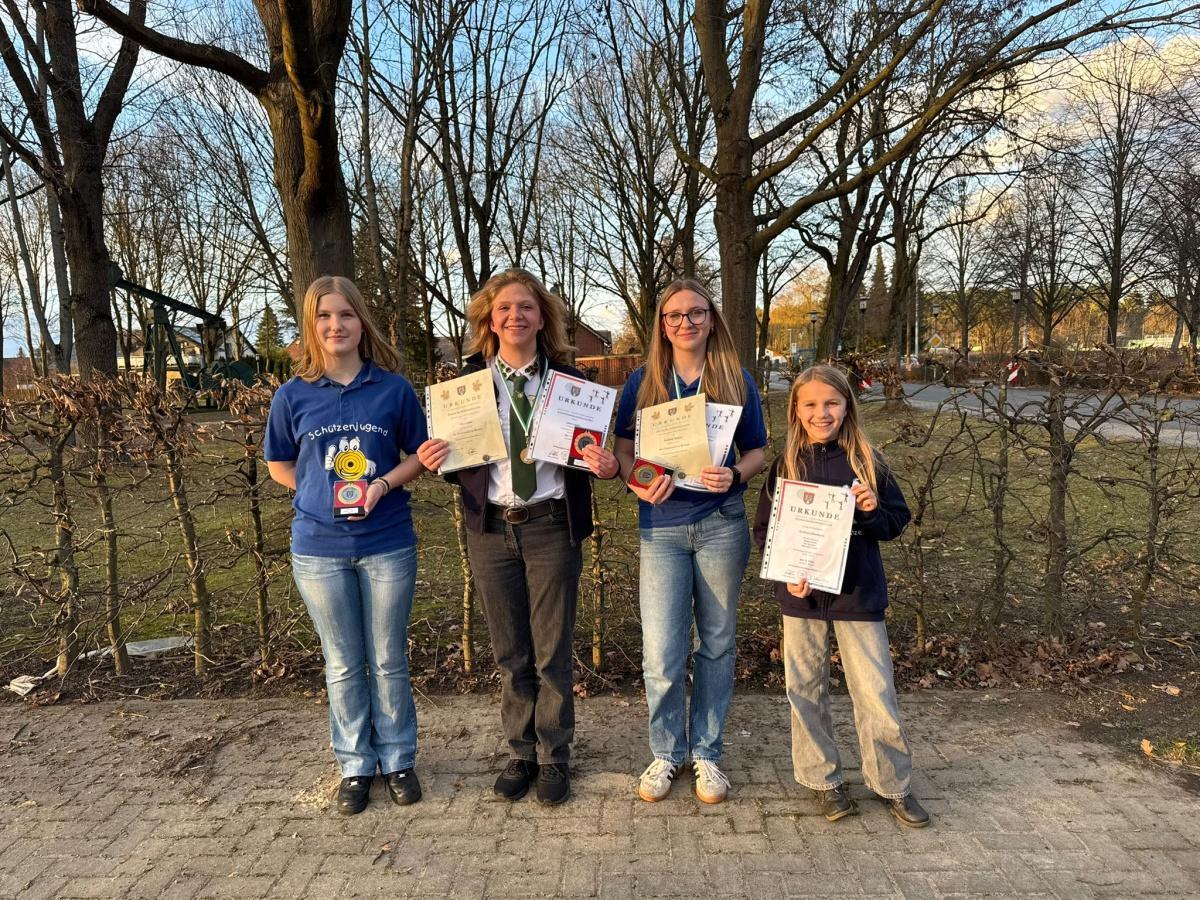 Schützenverein Müden-Dieckhorst - Die Müdener Jugend beim Kreisjugendtag