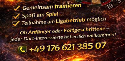 Dartinteressiert? Dienstags & Freitags in Seershausen