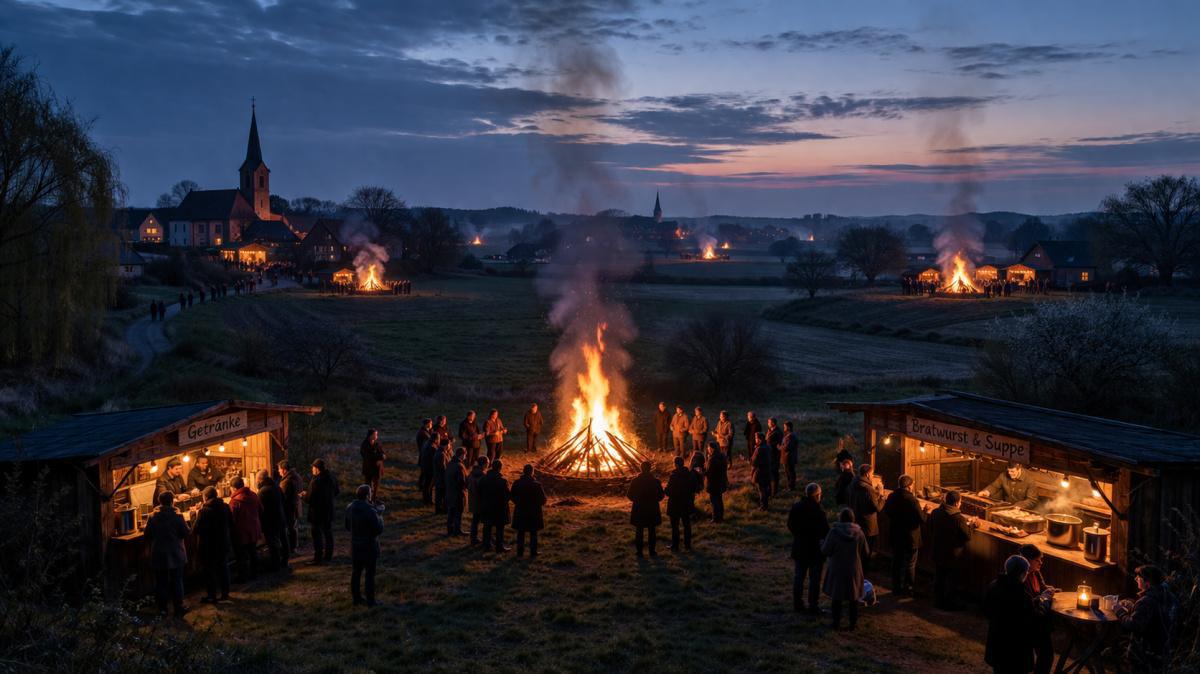🔥 Wenn in der Samtgemeinde die Osterfeuer brennen…