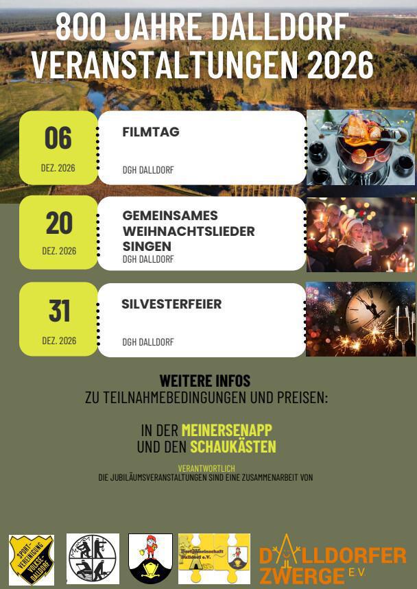 800 Jahre Dalldorf und Leiferde: Ein Vorwort von Stephanie Fahlbusch-Graber