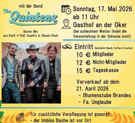 Musikalischer Frühschoppen in Hillerse