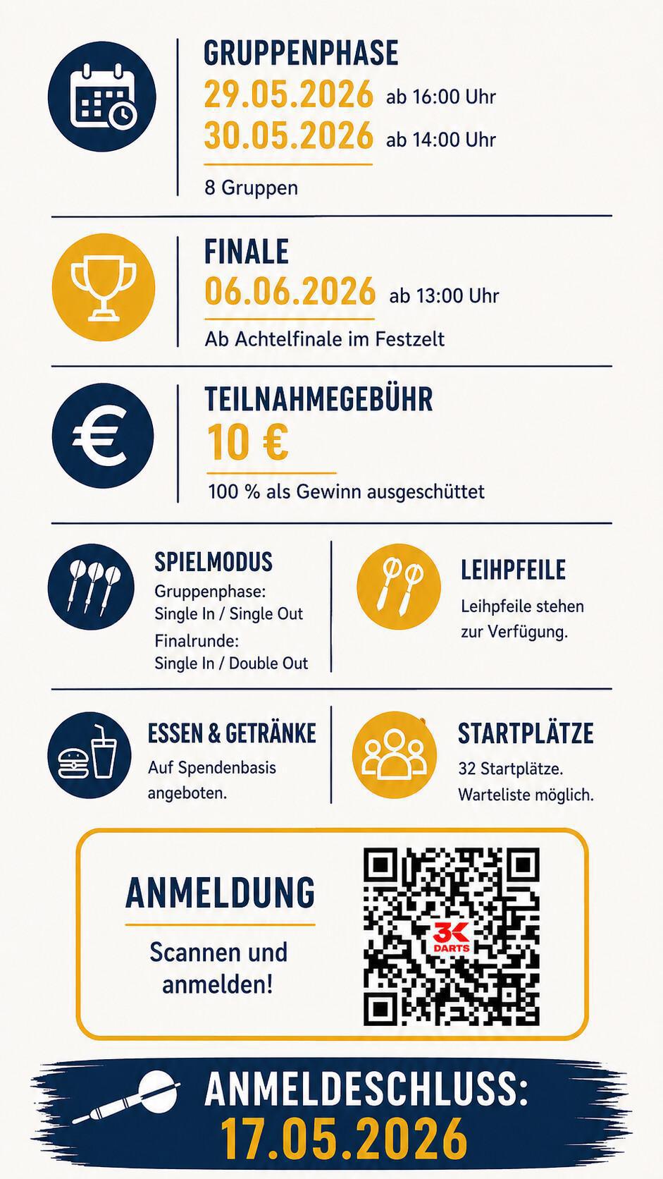 🎯 Darts-Turnier zur 666-Jahrfeier – sichere dir jetzt deinen Startplatz! 🔥 # 666 Jahre Ohof