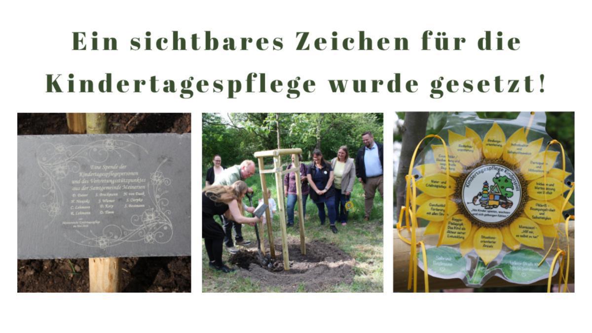 Ein sichtbares Zeichen für die Kindertagespflege wurde gesetzt!