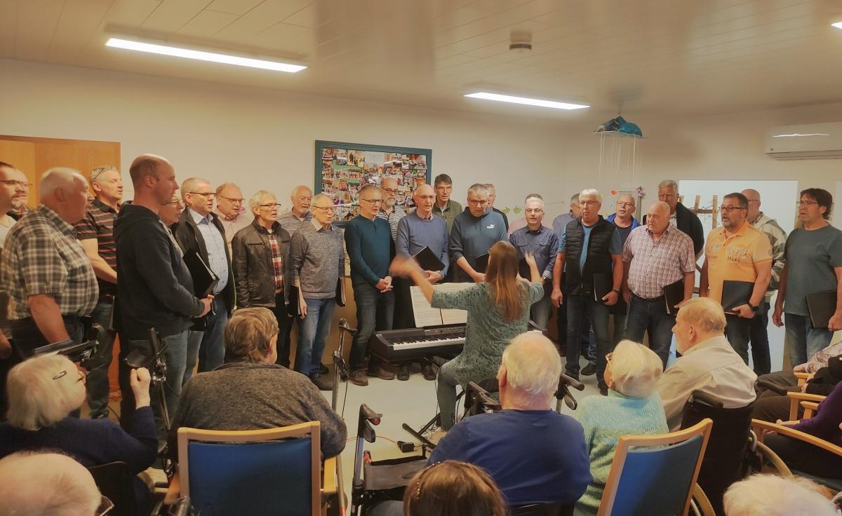 60 Jahre Treue: Ehrung von Hermann Dammann mit bewegendem Konzert vom MGV Seershausen