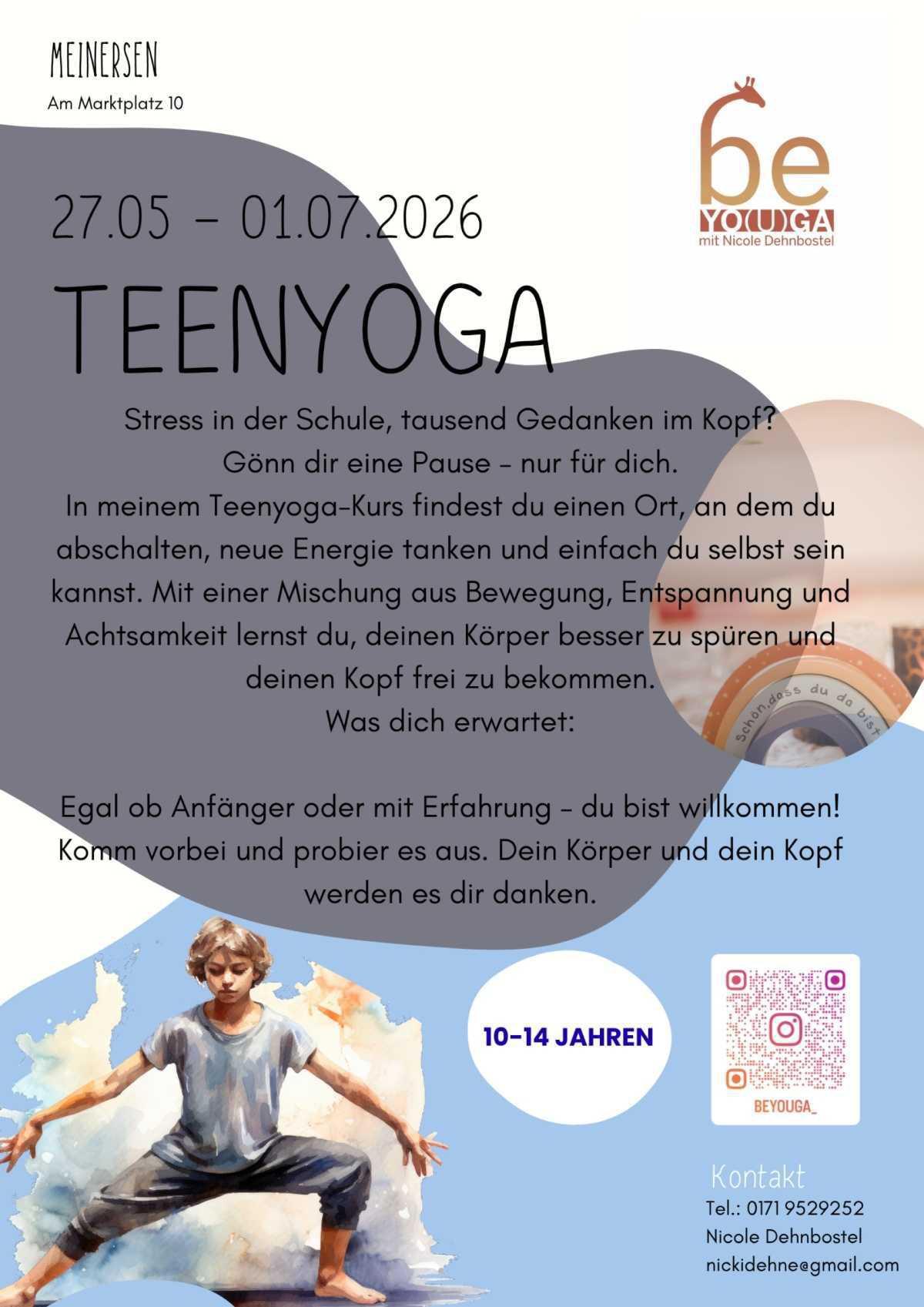 Teenyoga - Neuer Kurs