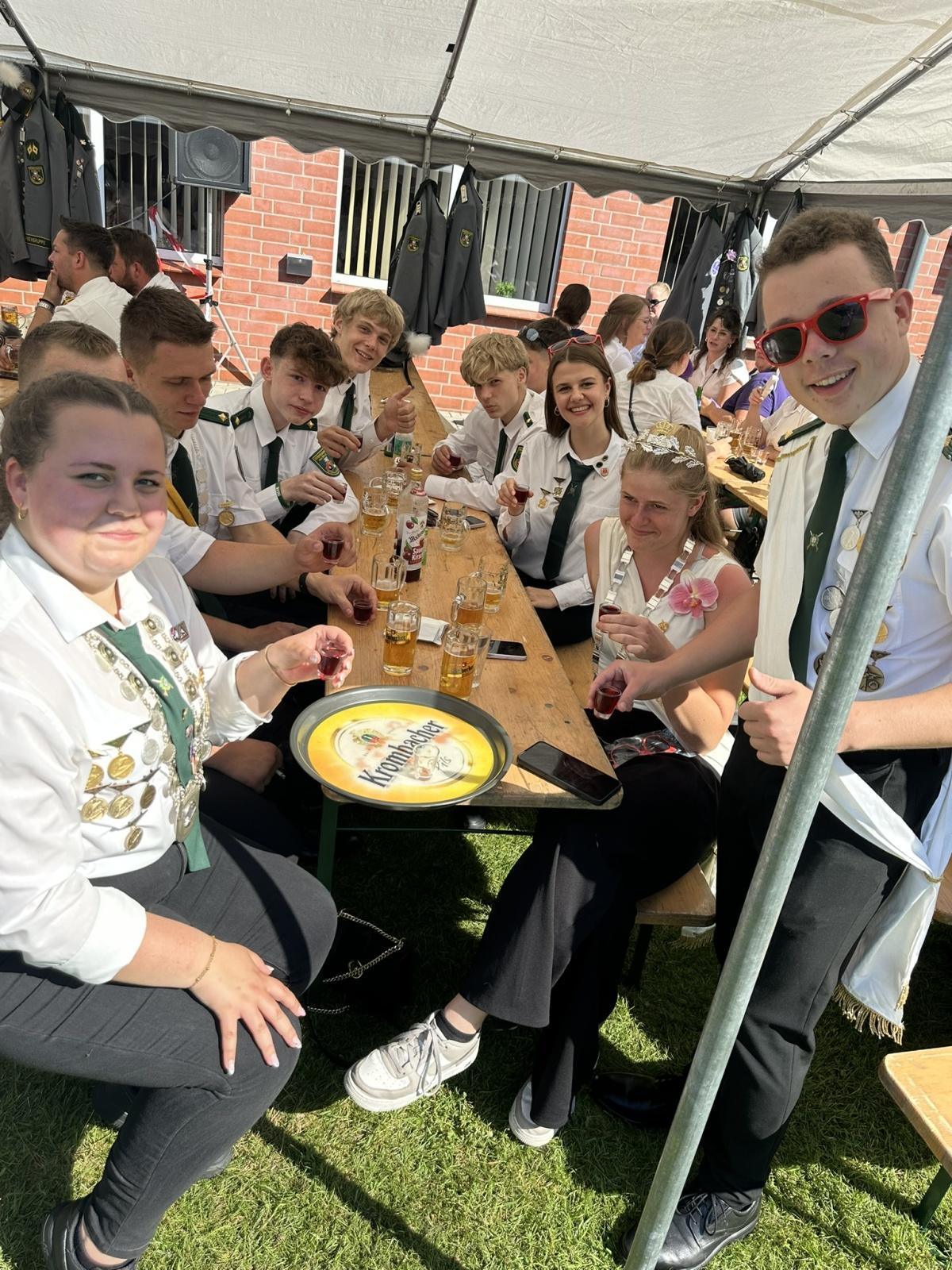 Hitze - Schützenfest in Müden-Dieckhorst