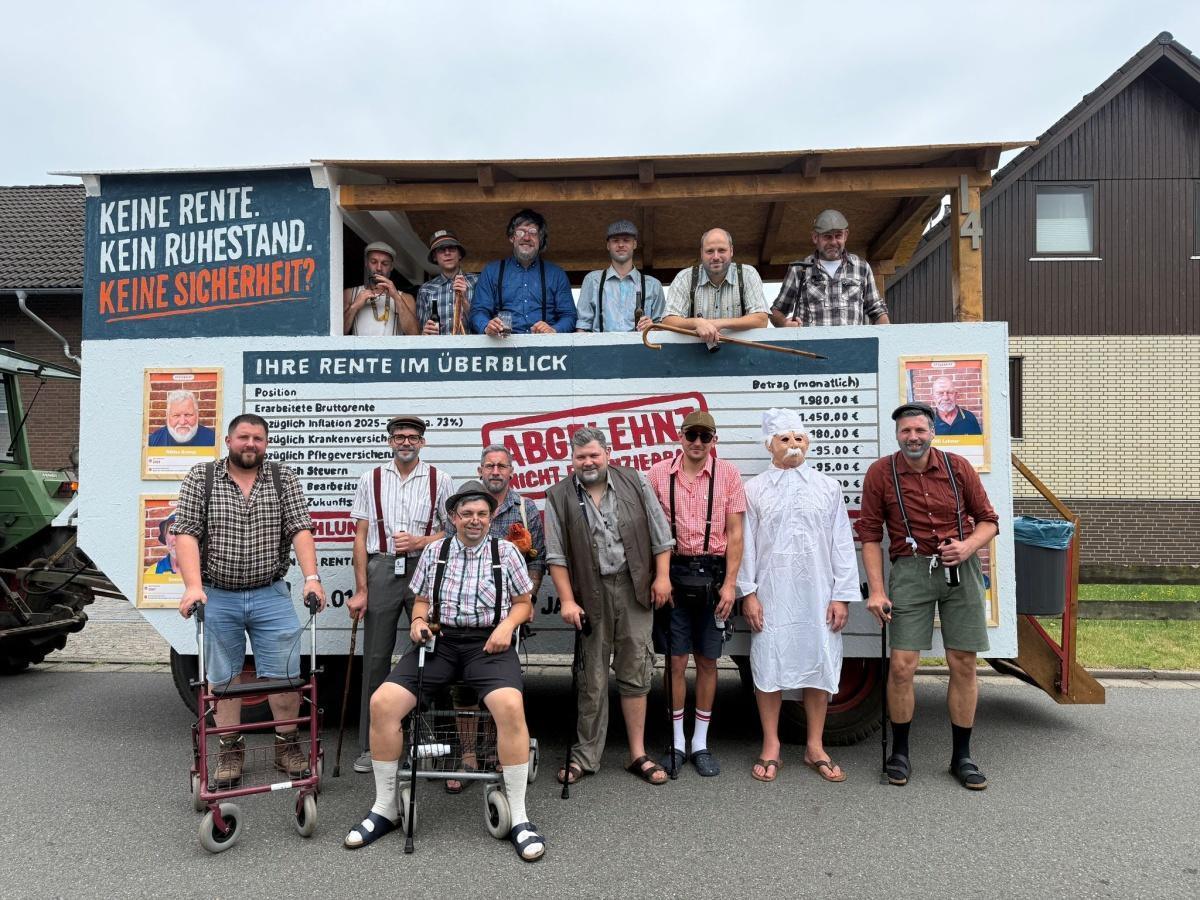 Hitze - Schützenfest in Müden-Dieckhorst
