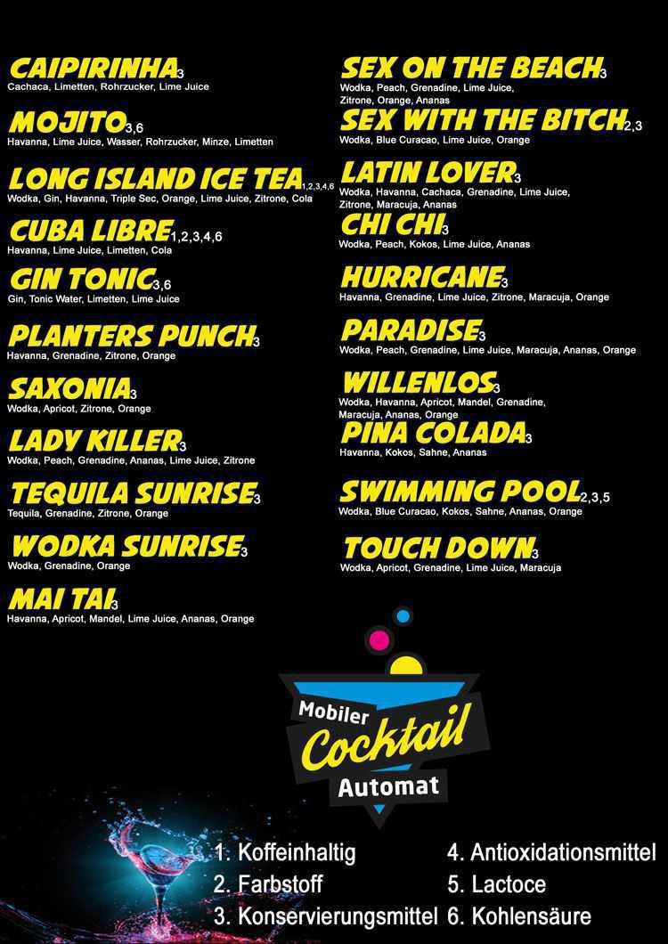  Cocktailtruck heute in Meinersen