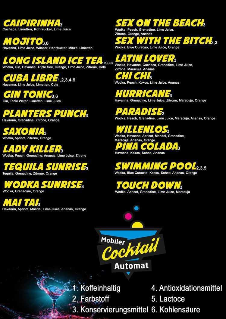 Cocktailtruck heute in Meinersen