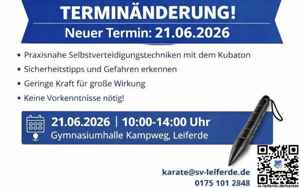 Selbstverteidigung mit Kubaton # SV Leiferde