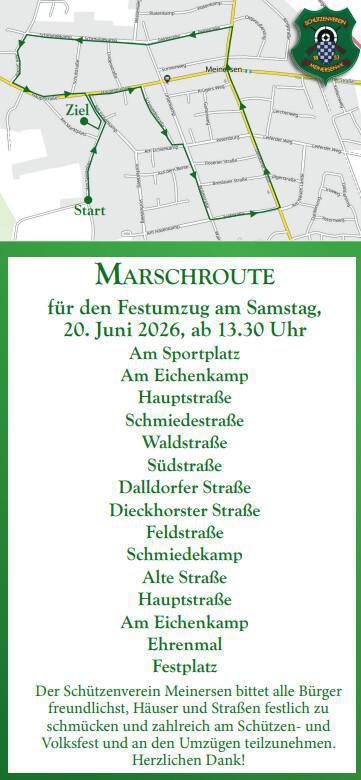 Schützenfest Meinersen mit Public Viewing WM