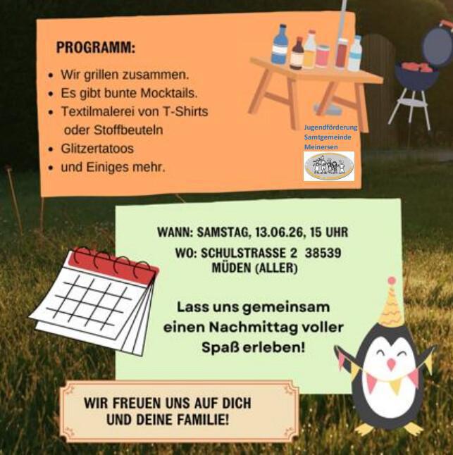 Tag der offenen Tür im Jugendtreff Müden