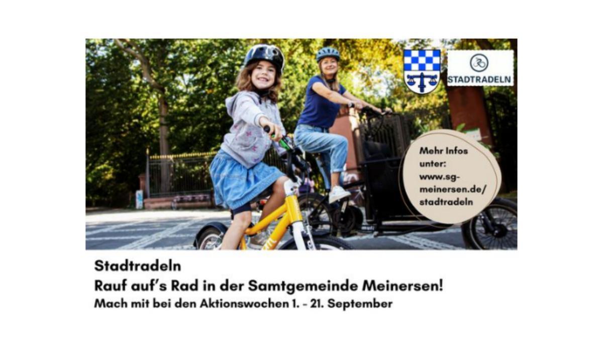 Rauf auf´s Rad bei der Aktion „Stadtradeln“ Rauf auf´s Rad bei der Aktion „Stadtradeln“
