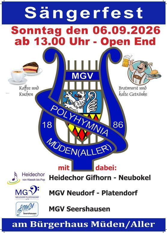 Sängerfest in Müden 