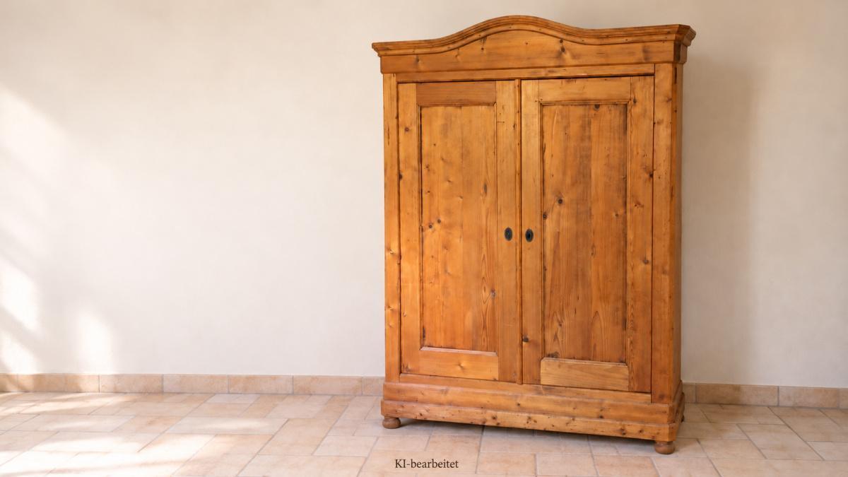 Massiver Kiefernholzschrank zu verkaufen Massiver Kiefernholzschrank zu verkaufen