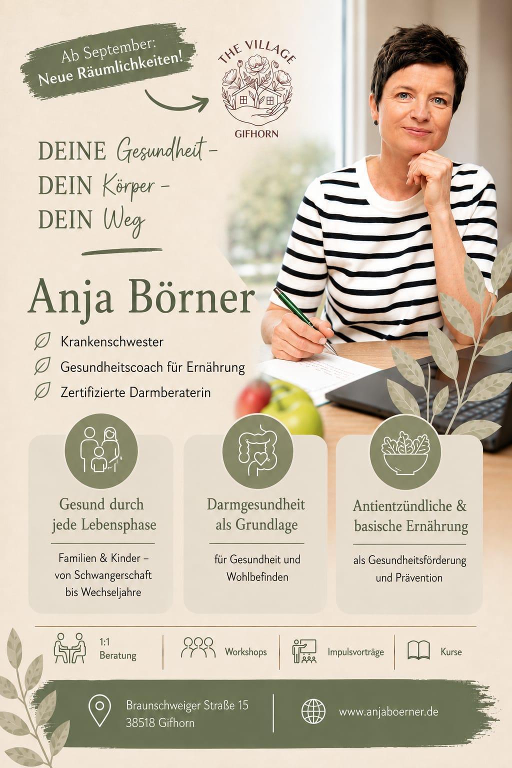 ✨ DEINE Gesundheit - DEIN Körper - DEIN Weg "Anja Börner Gesundheitscoach"