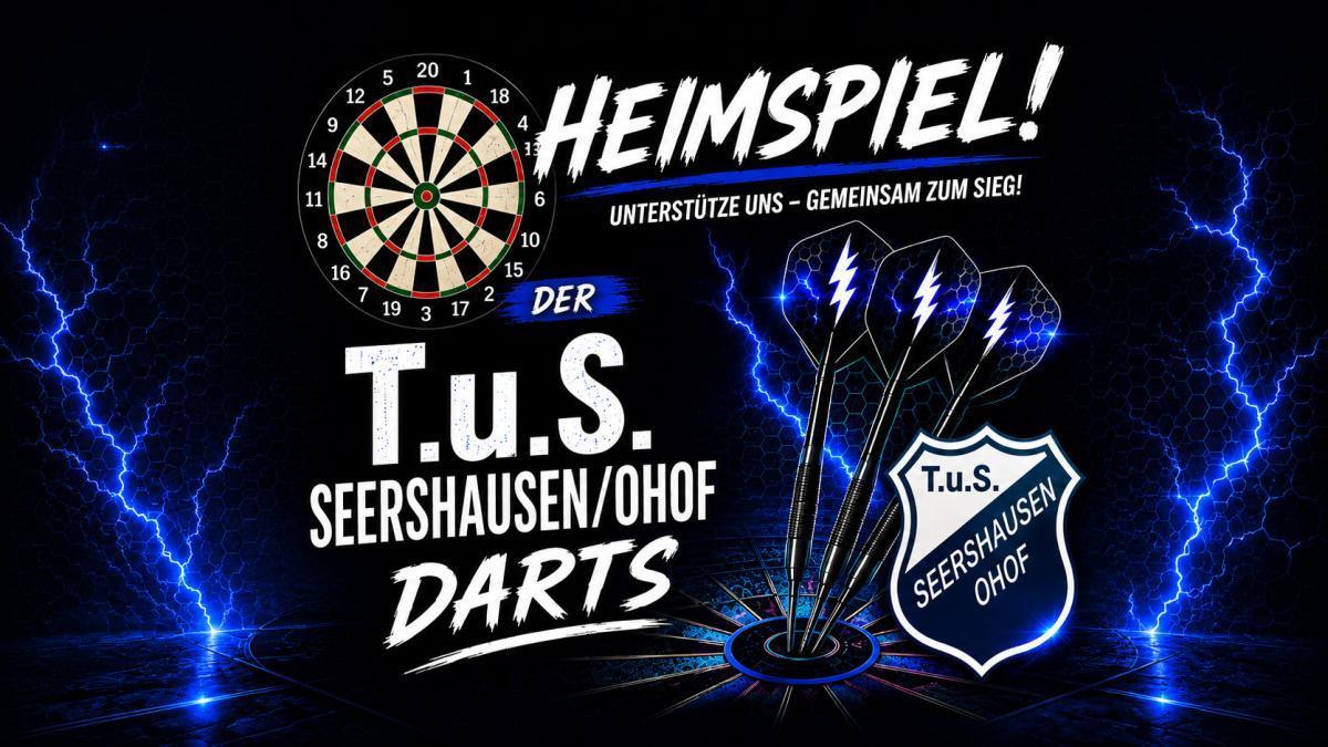 Darts in Seershausen - Saisonstart in der 2.Kreisklasse am 29.08.26 - Kommt vorbei und unterstützt unser Team