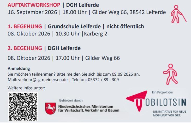 🚶 Fußverkehrs-Check in Leiferde: Gemeinsam für sichere Wege und Schulwege 🚶 Fußverkehrs-Check in Leiferde: Gemeinsam für sichere Wege und Schulwege