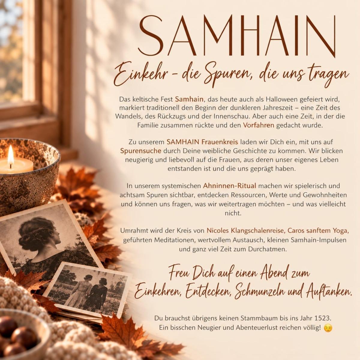 Frauenkreis SAMHAIN - Mondfest der Dunkelheit
