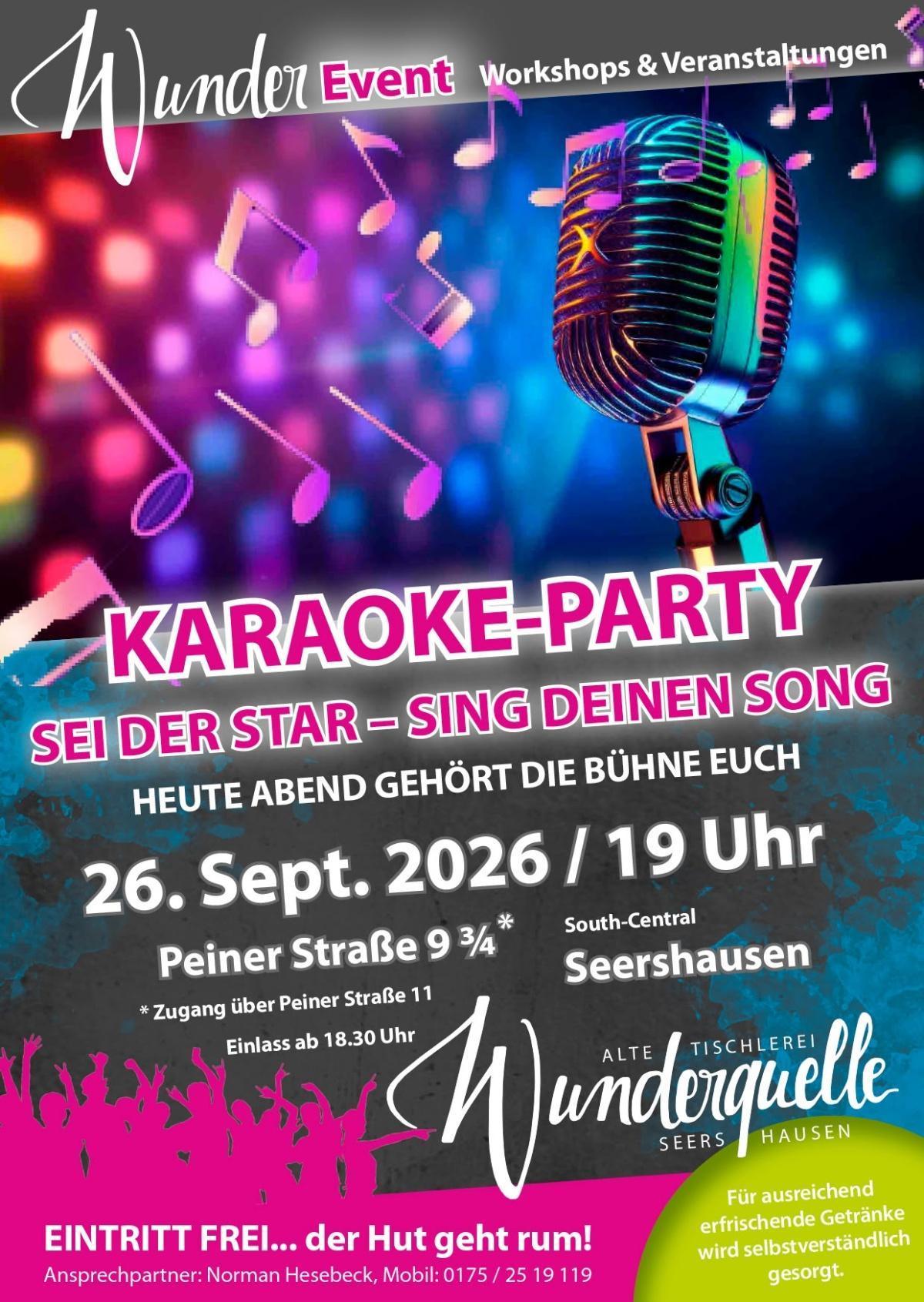 Wunder Event präsentiert die Veranstaltungen der nächsten Wochen