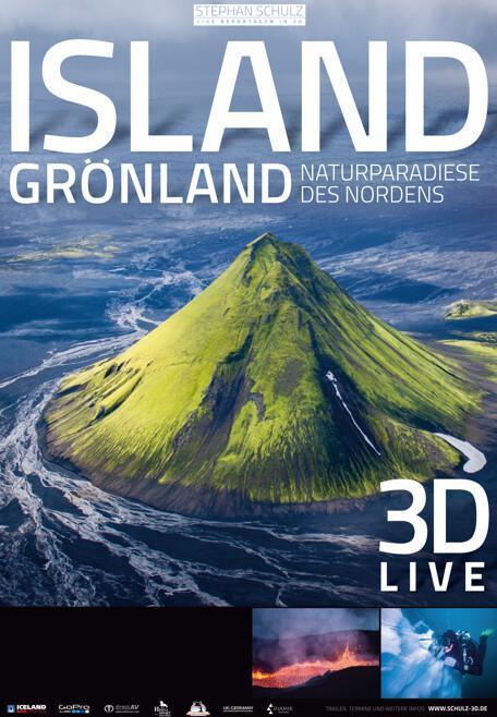 3D-Show im Kulturzentrum Stephan Schulz präsentiert Island & Grönland 3D-Show im Kulturzentrum Stephan Schulz präsentiert Island & Grönland