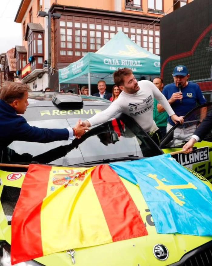 El presidente del Principado destaca la importancia deportiva del Rally Villa de Llanes El presidente del Principado destaca la importancia deportiva del Rally Villa de Llanes