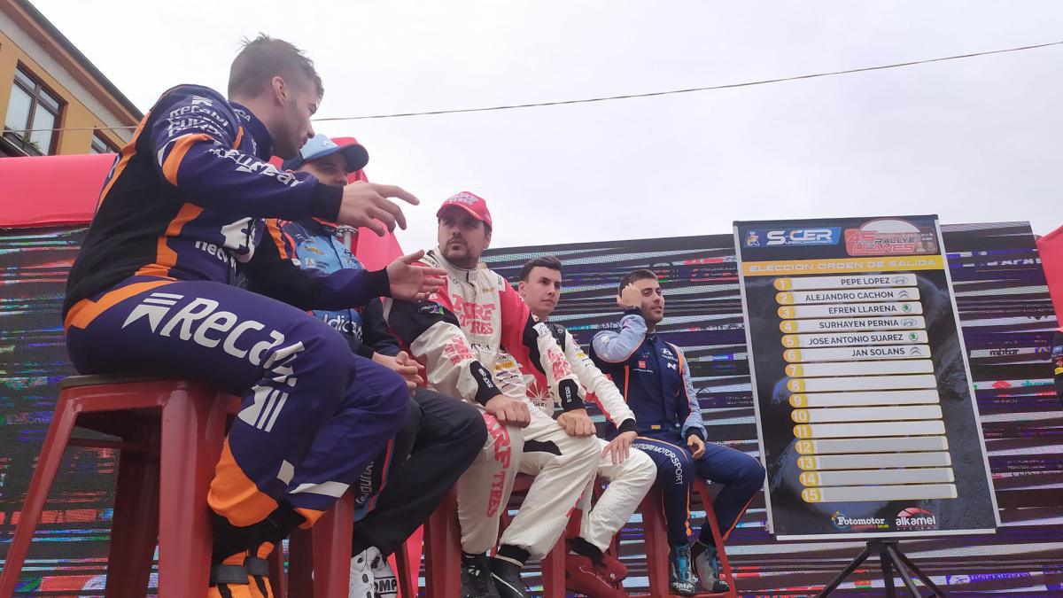 Rueda de Prensa y elección de orden de salida para ésta tarde Rueda de Prensa y elección de orden de salida para ésta tarde