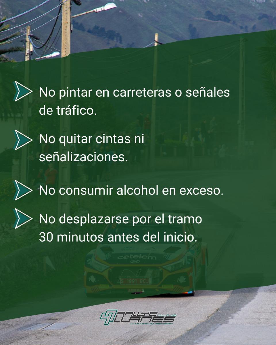 Ser buen aficionado también es parte del rallye