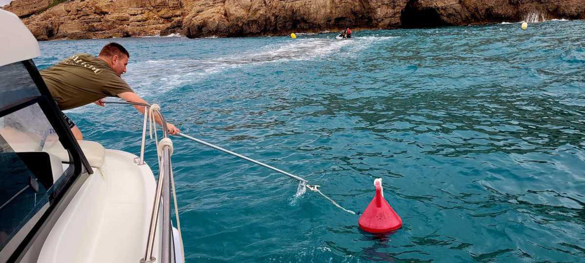 L’Hospitalet de l’Infant, visto desde el mar L’Hospitalet de l’Infant, visto desde el mar