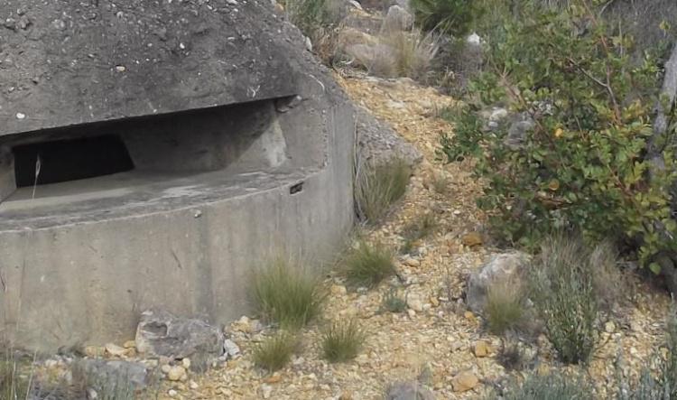 Las fortificaciones de la Guerra Civil en el Coll de Balaguer