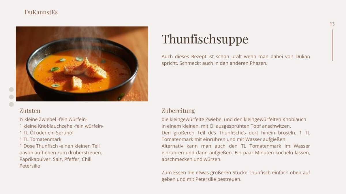 Rezepte für die Startphase