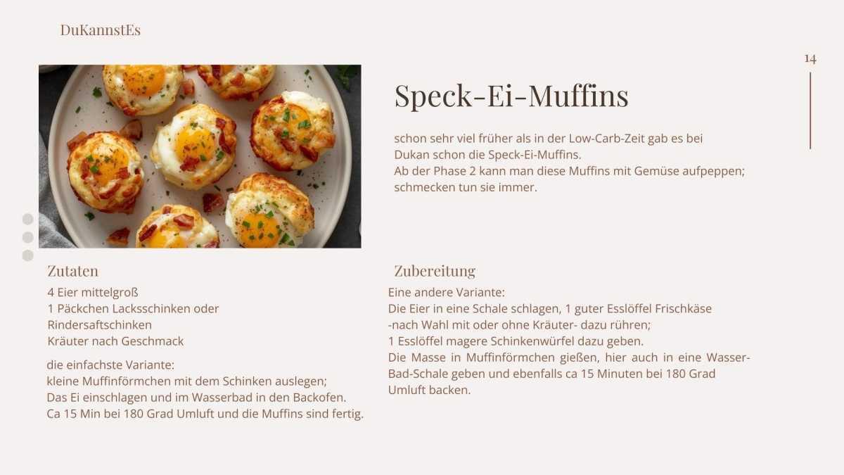 Rezepte für die Startphase