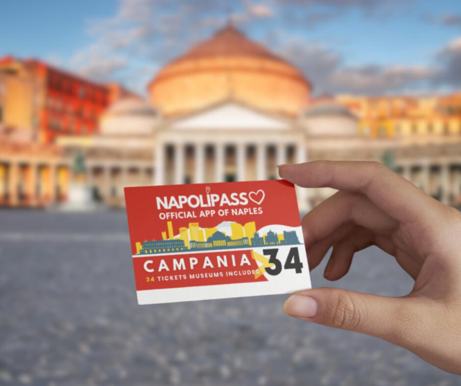 NAPOLIPASS CAMPANIA 34 Tickets +130 Audio Guides