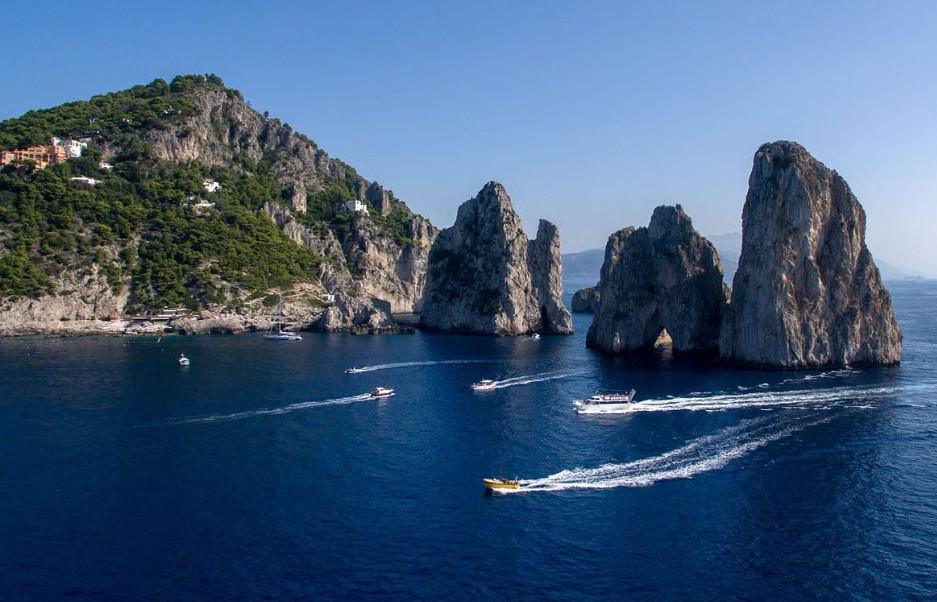 Capri Island with Pick Up from Naples