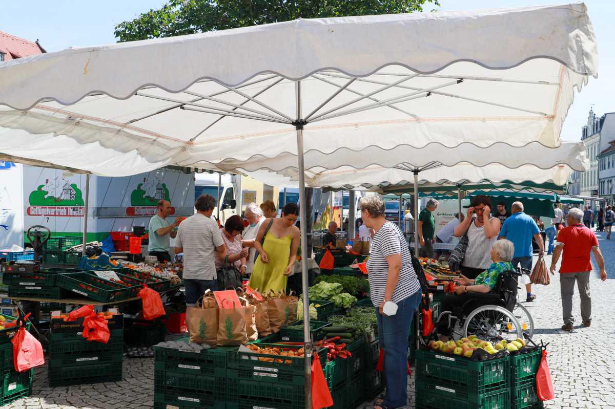 Markt in der Altstadt
