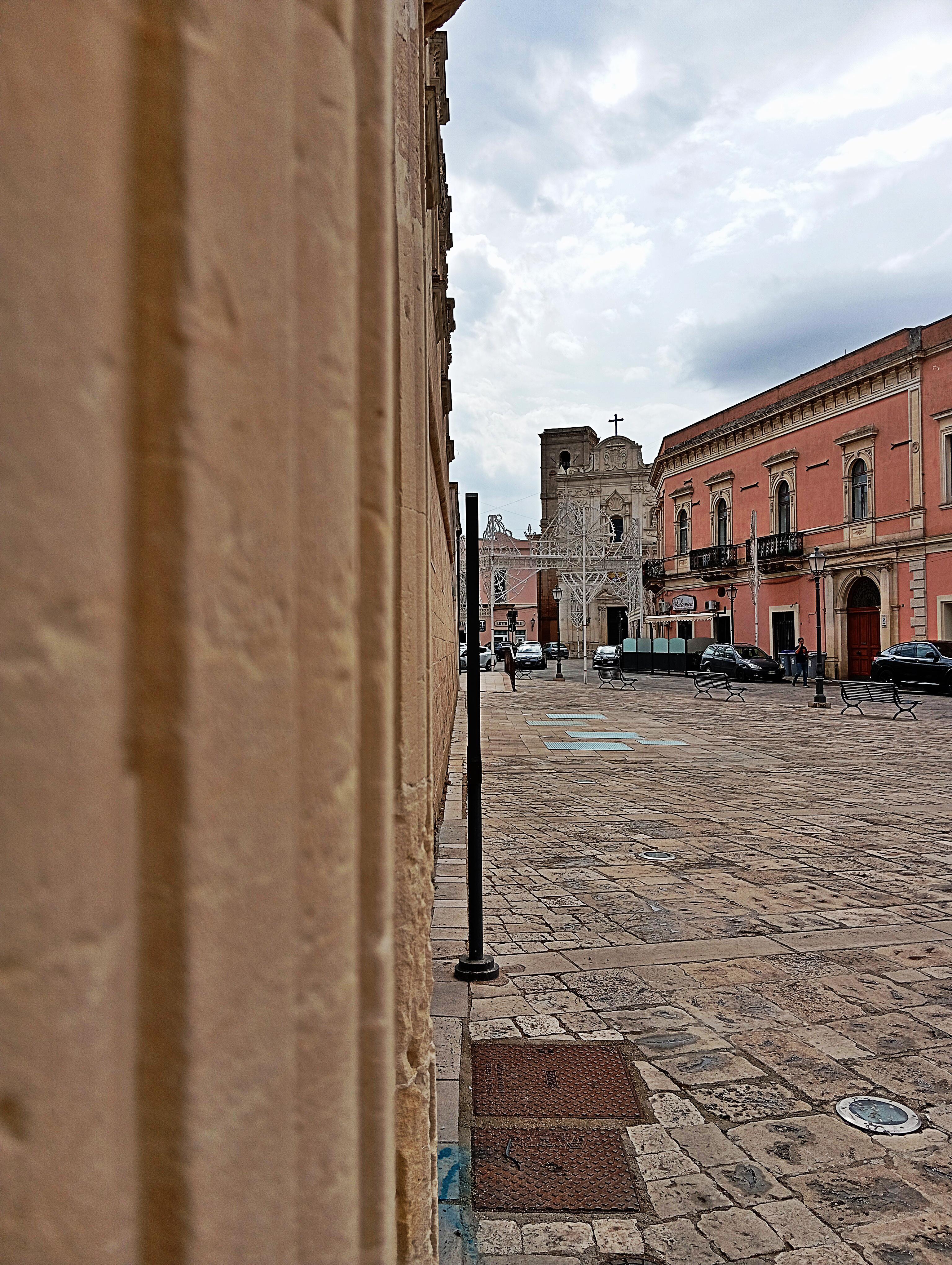 dettaglio alla Piazza Falconieri