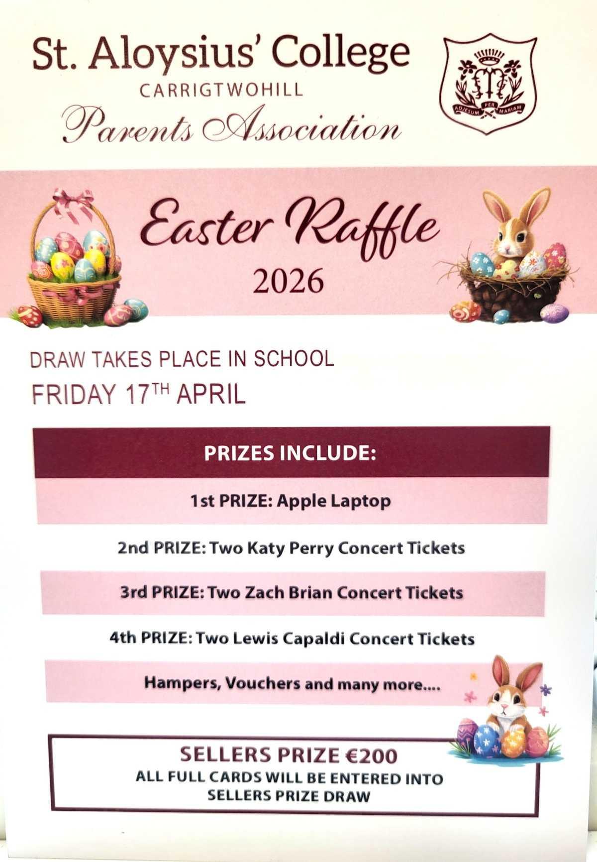 Easter Raffle 2026 Easter Raffle 2026