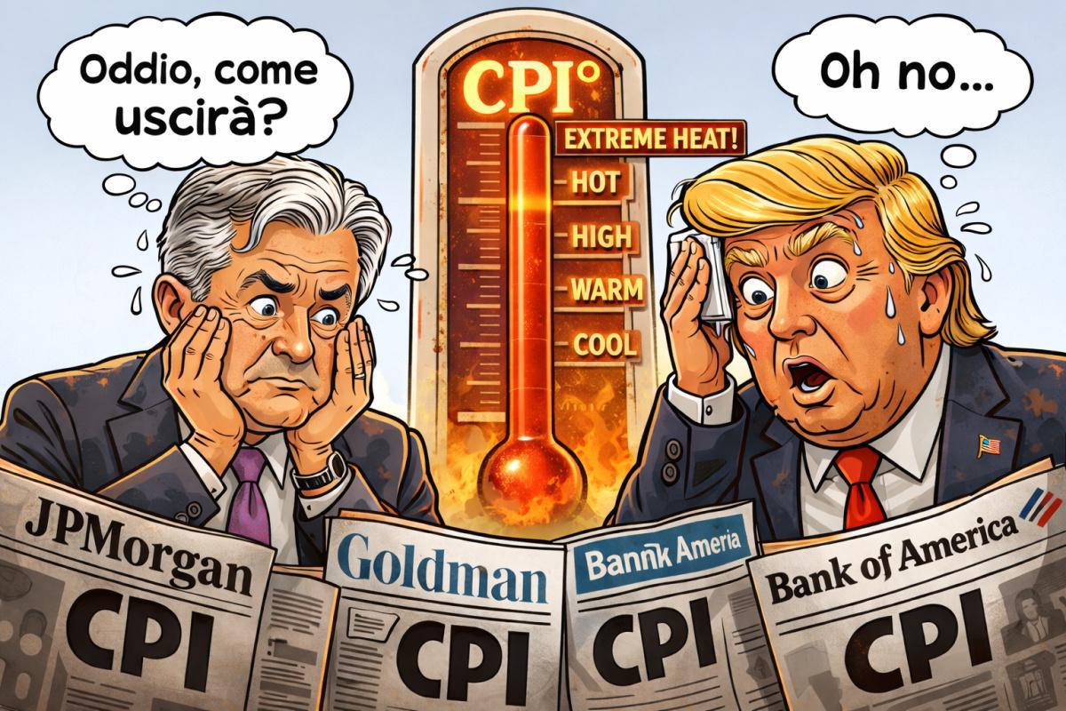 Inflazione USA: attesa per l’IPC annuale (standard e core) e possibili impatti sui mercati Inflazione USA: attesa per l’IPC annuale (standard e core) e possibili impatti sui mercati