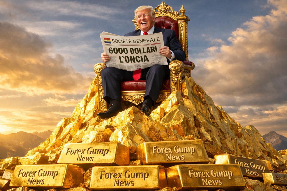 Oro oltre 5.000 dollari: Société Générale alza l’asticella a 6.000 e avverte: “stima forse prudente” Oro oltre 5.000 dollari: Société Générale alza l’asticella a 6.000 e avverte: “stima forse prudente”