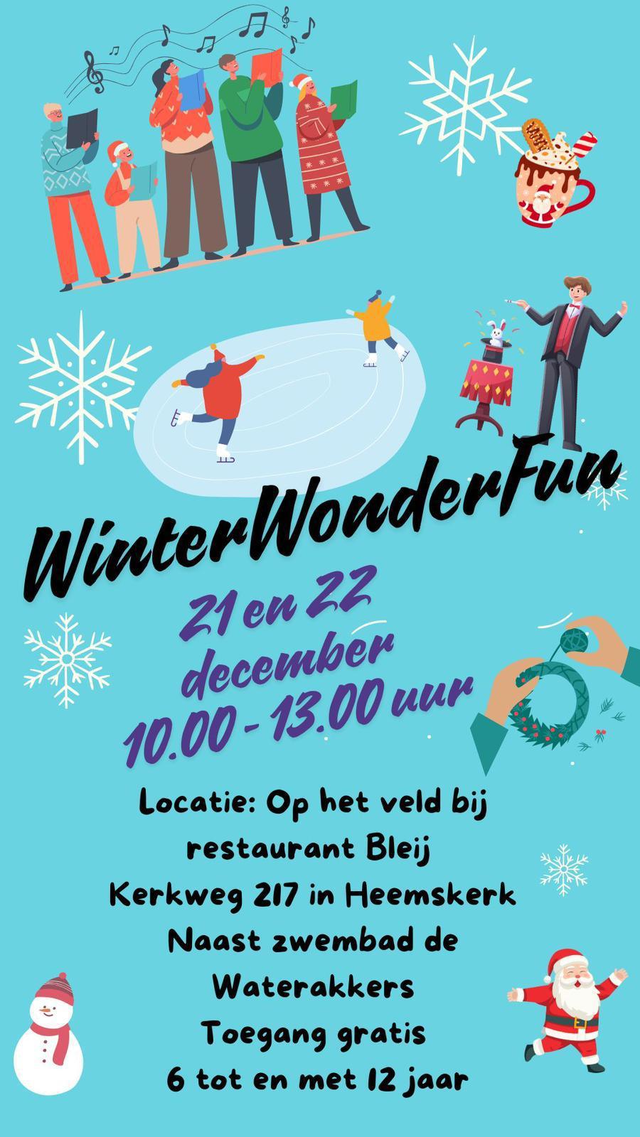 Winterwonderfun Kerst vakantie 