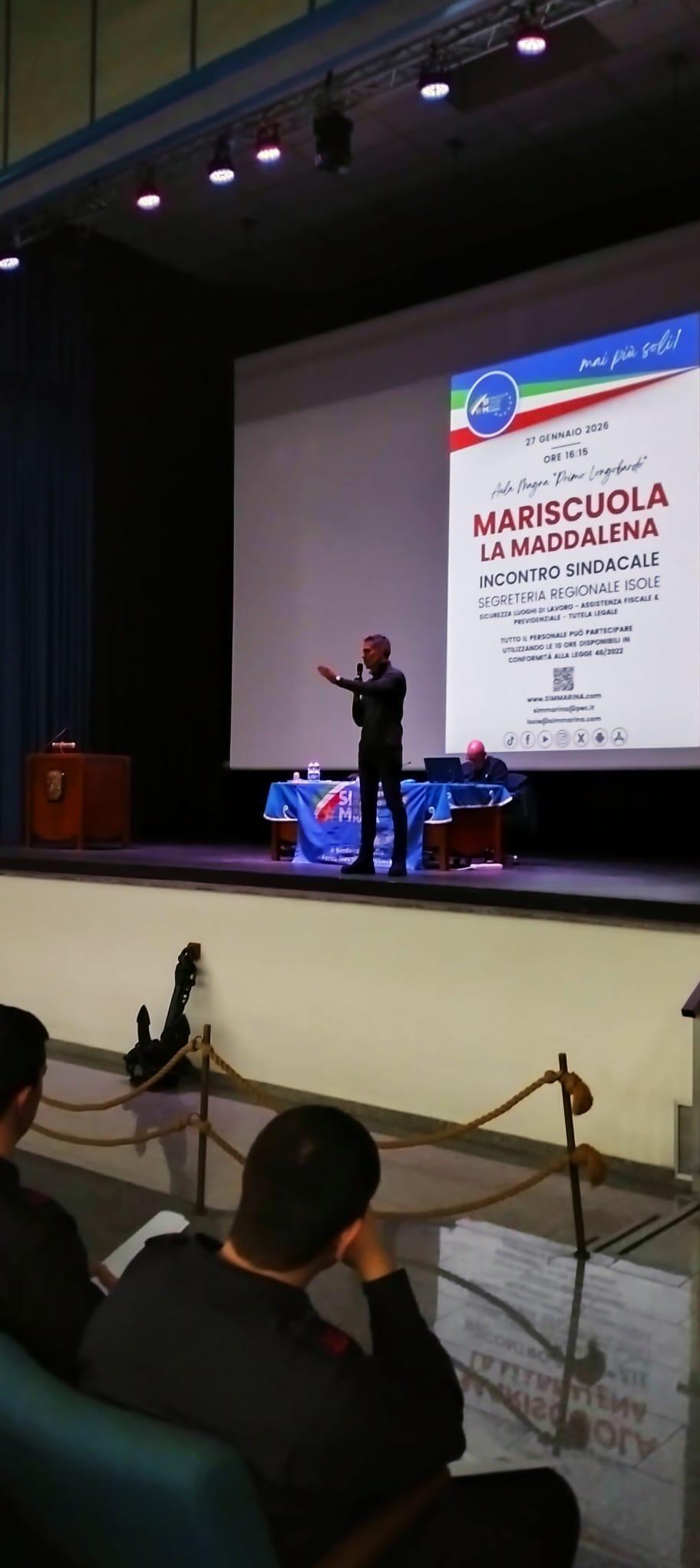 Il SIM Marina a La Maddalena: al fianco del personale, tra presente e futuro!