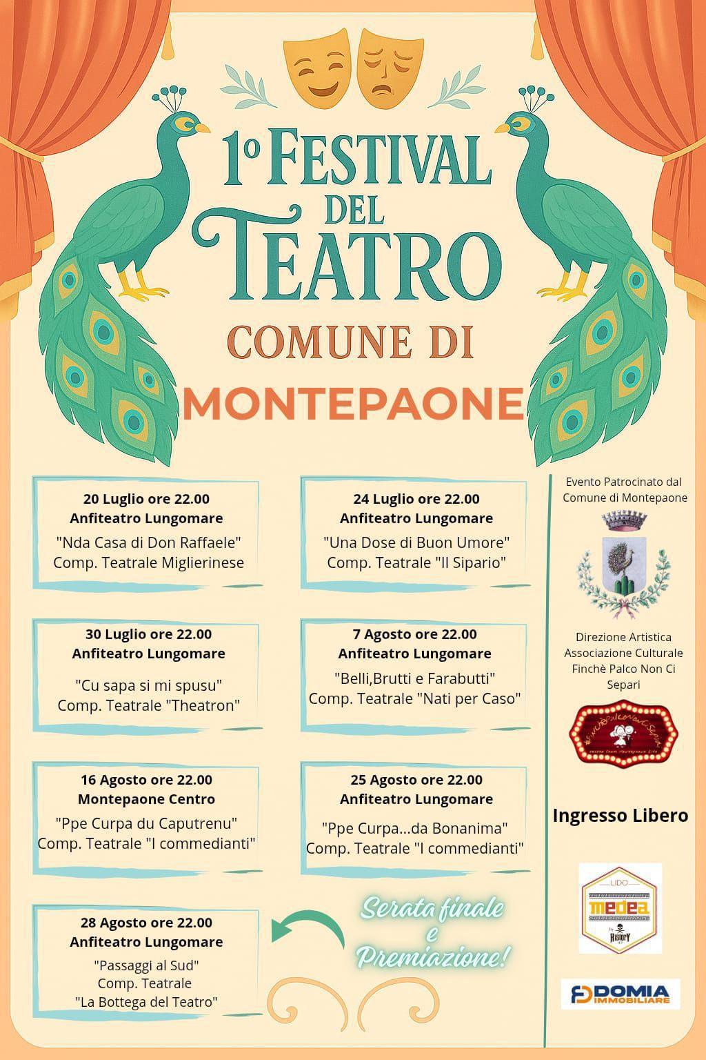 Spettacolo Teatrale "Belli, Brutti e Farabutti" (inizio ore 22.00)