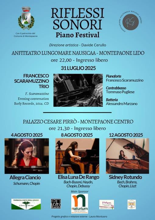 Sidney Rotundo - Riflessi Sonori Piano Festival (inizio ore 21.30)