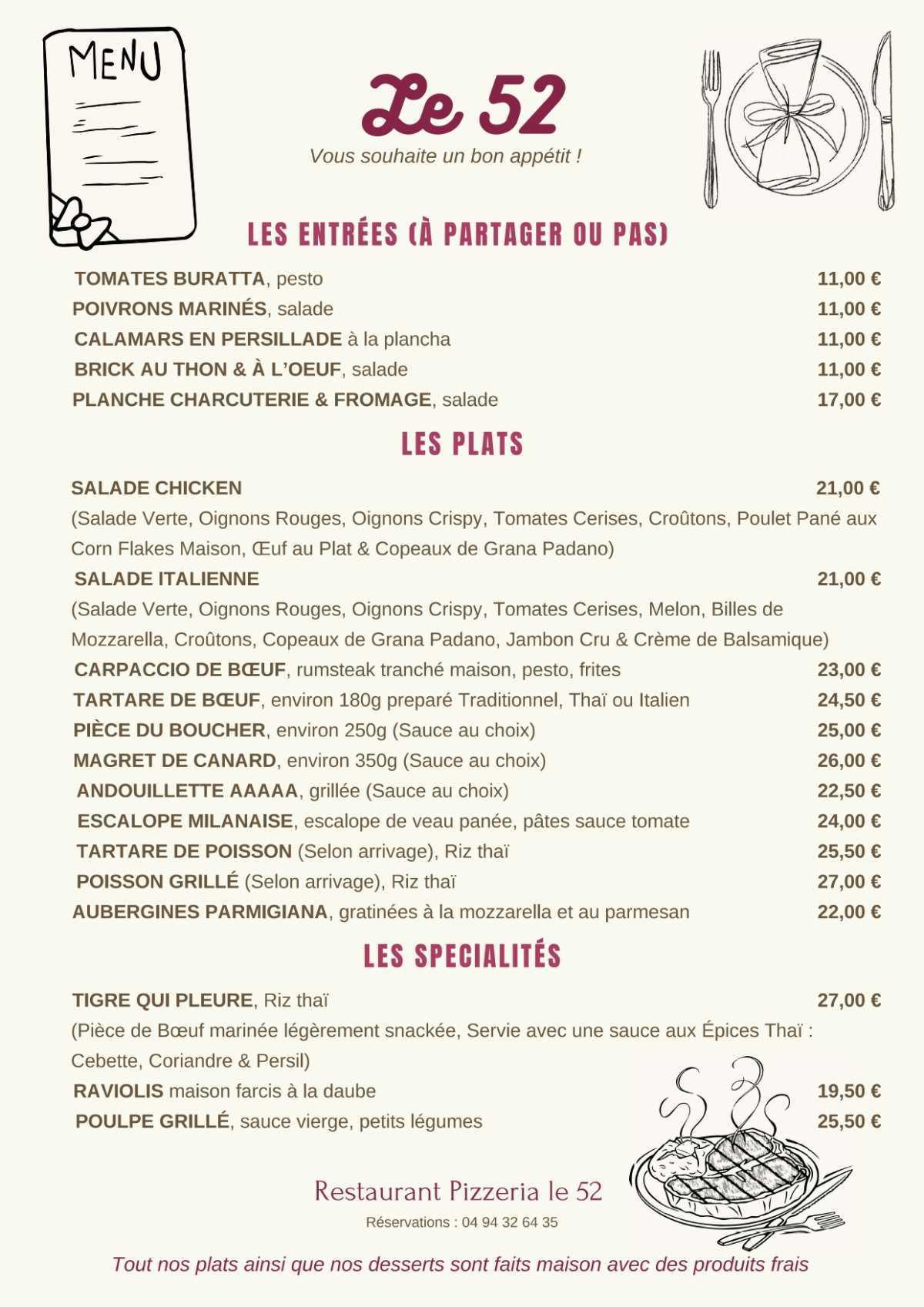 Carte du Moment