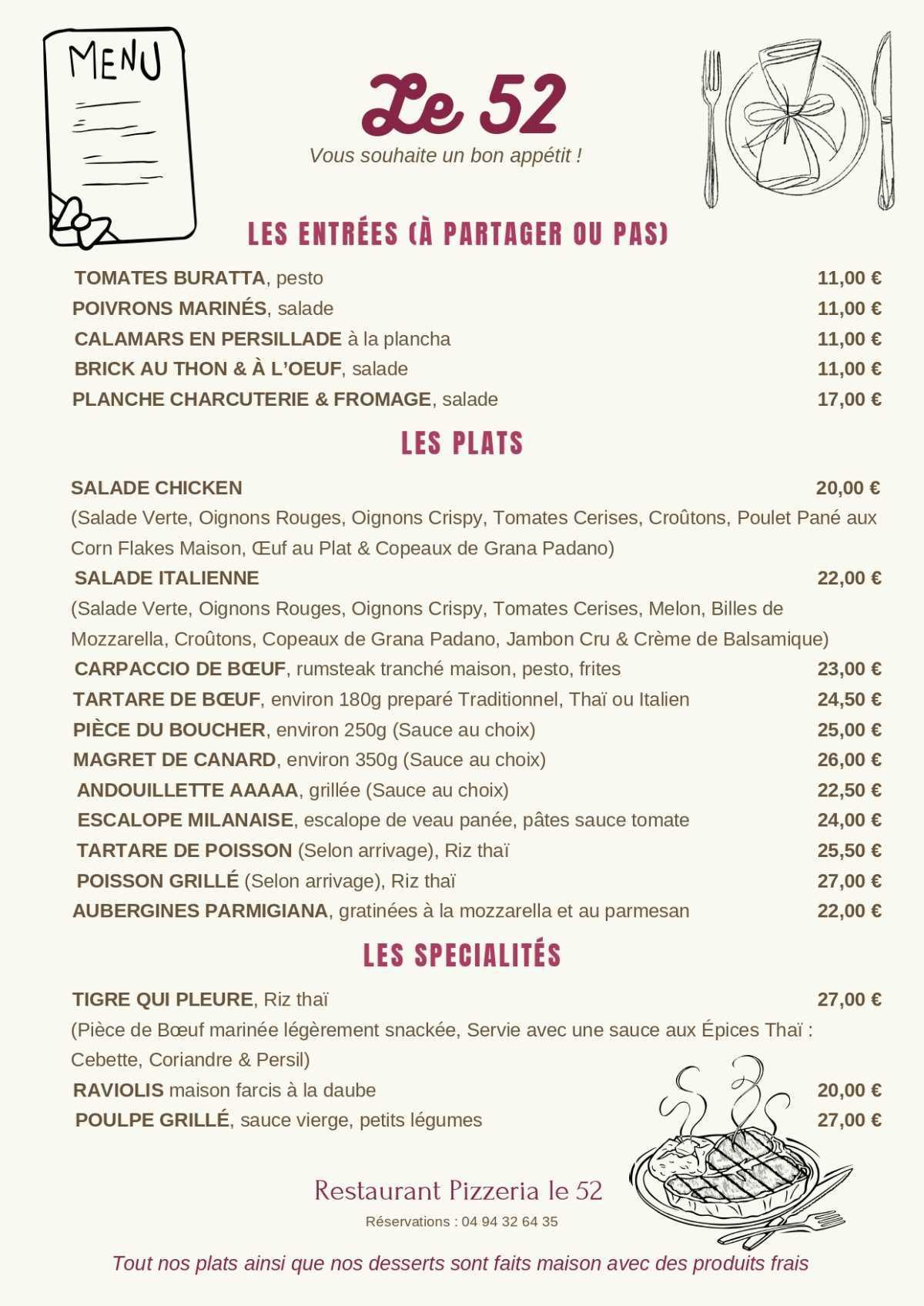 Carte du Moment