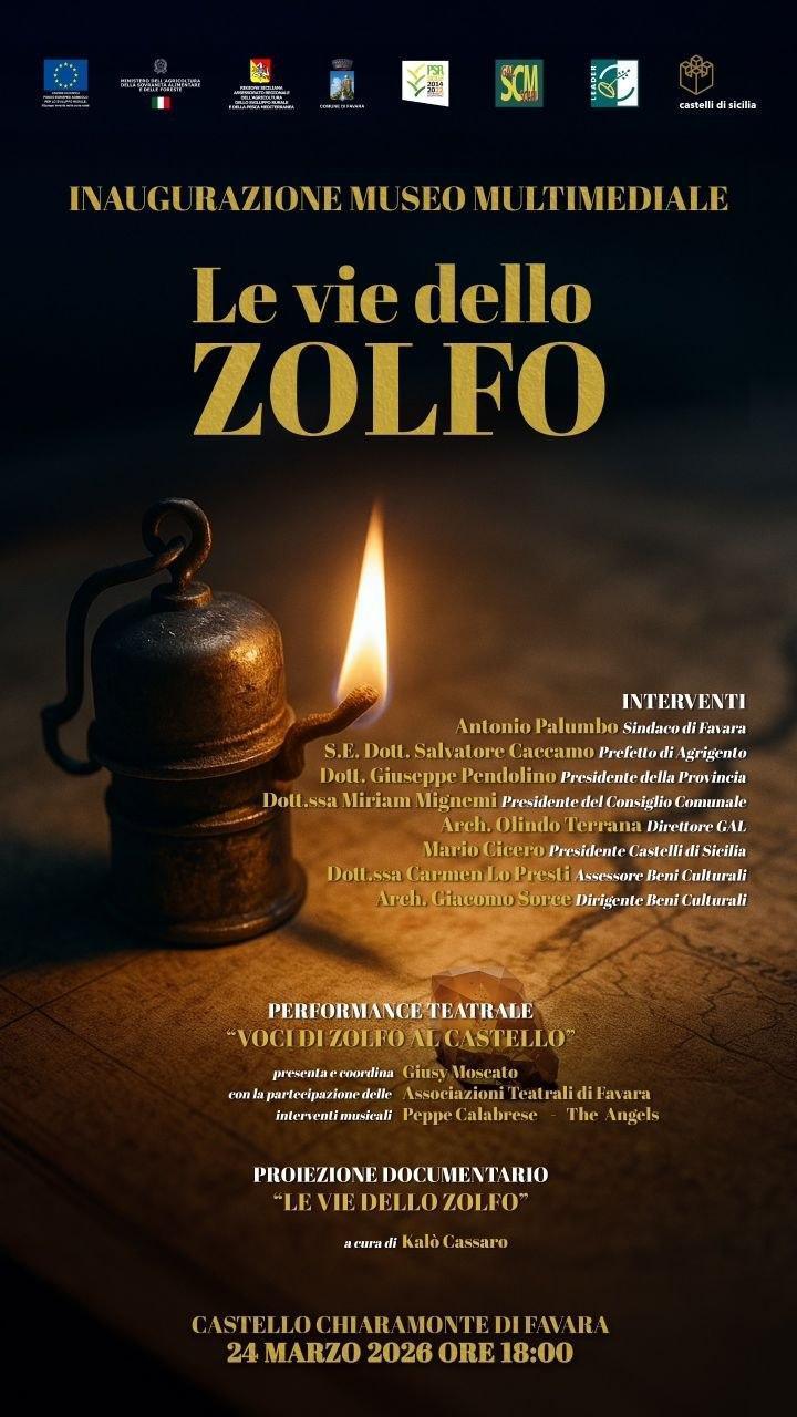 Inaugurazione Museo Multimediale - Le vie dello Zolfo (dalle ore 18.00)